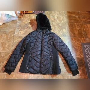 NAUTICA Quilted  HOODED Jacket